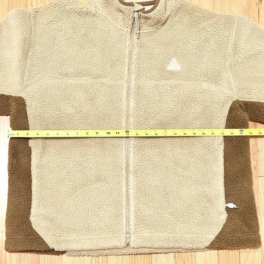 Nike ACG Therma-FIT ADV Mens Size L Canwell Glacier Beige Khaki Windproof Jacket
